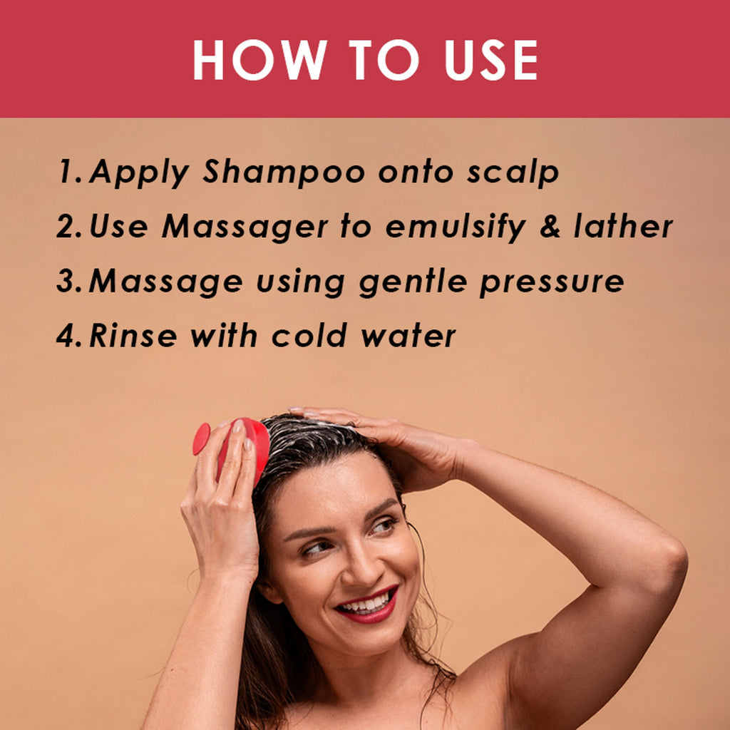 Scalppie Scalp Massager And Shampoo Brush - Blue