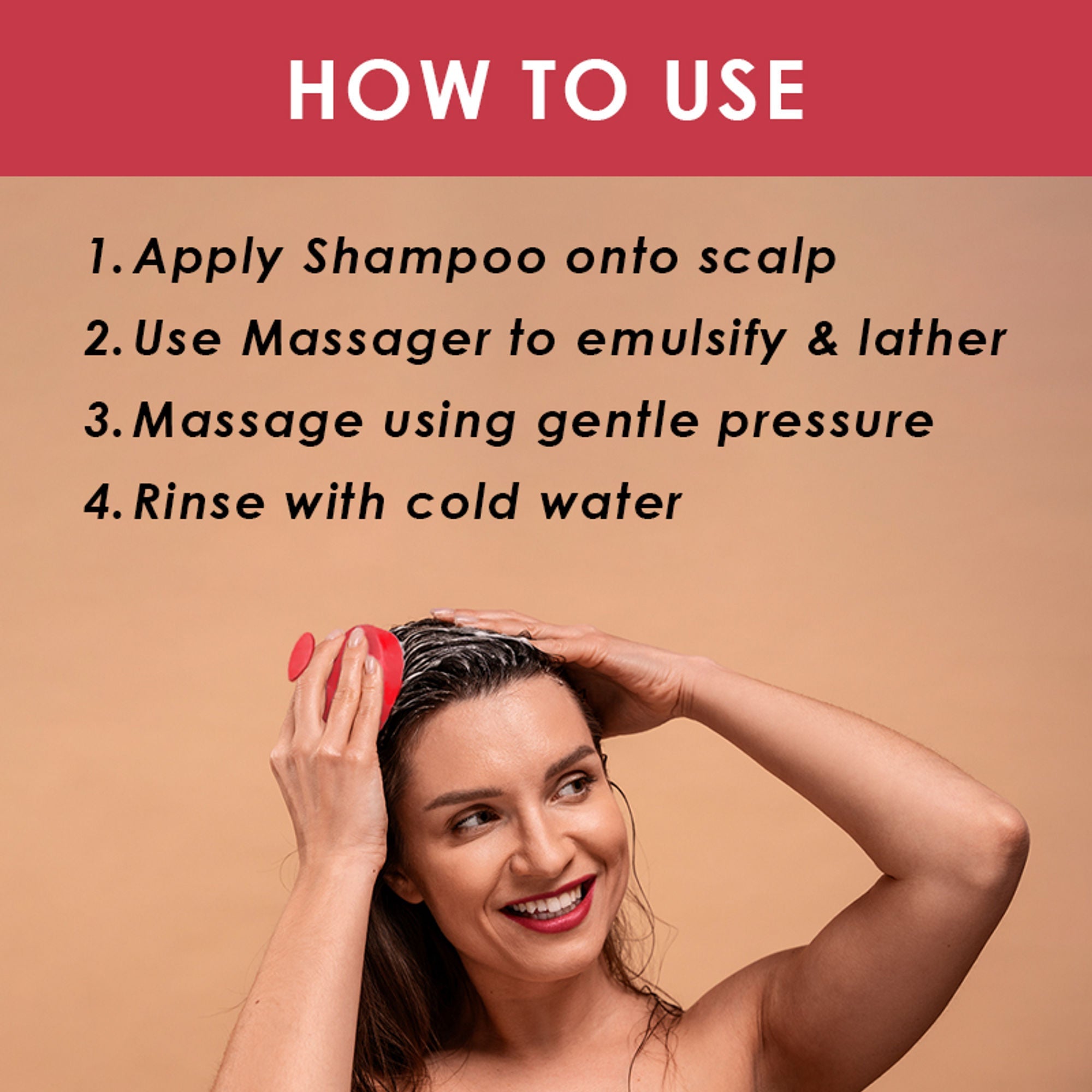 Scalppie Scalp Massager And Shampoo Brush - Blue