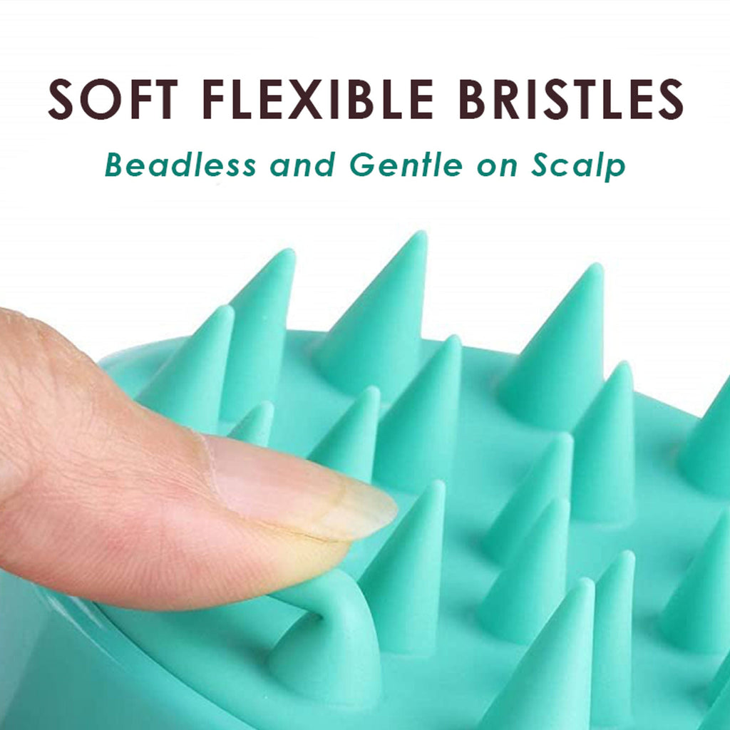 Scalppie Scalp Massager And Shampoo Brush - Green