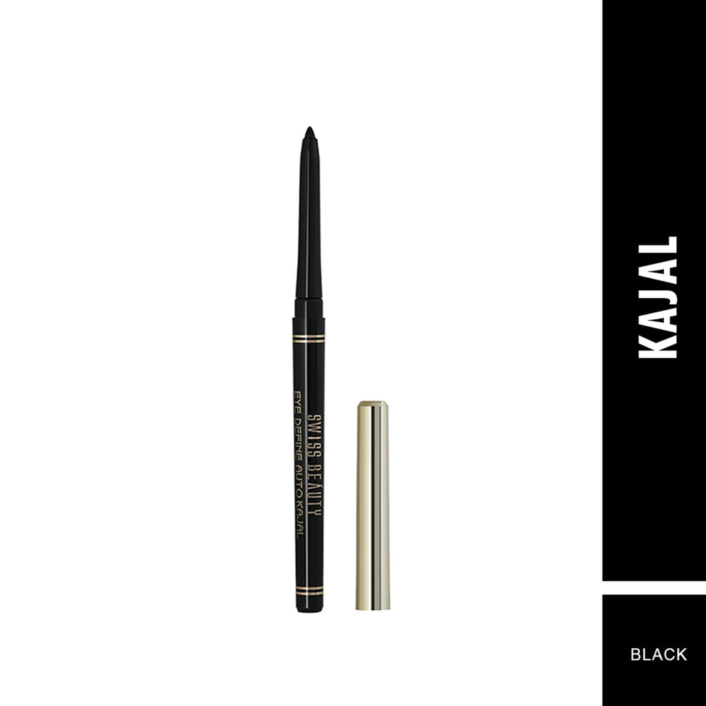 Swiss Beauty Eye Define Auto Kajal Black