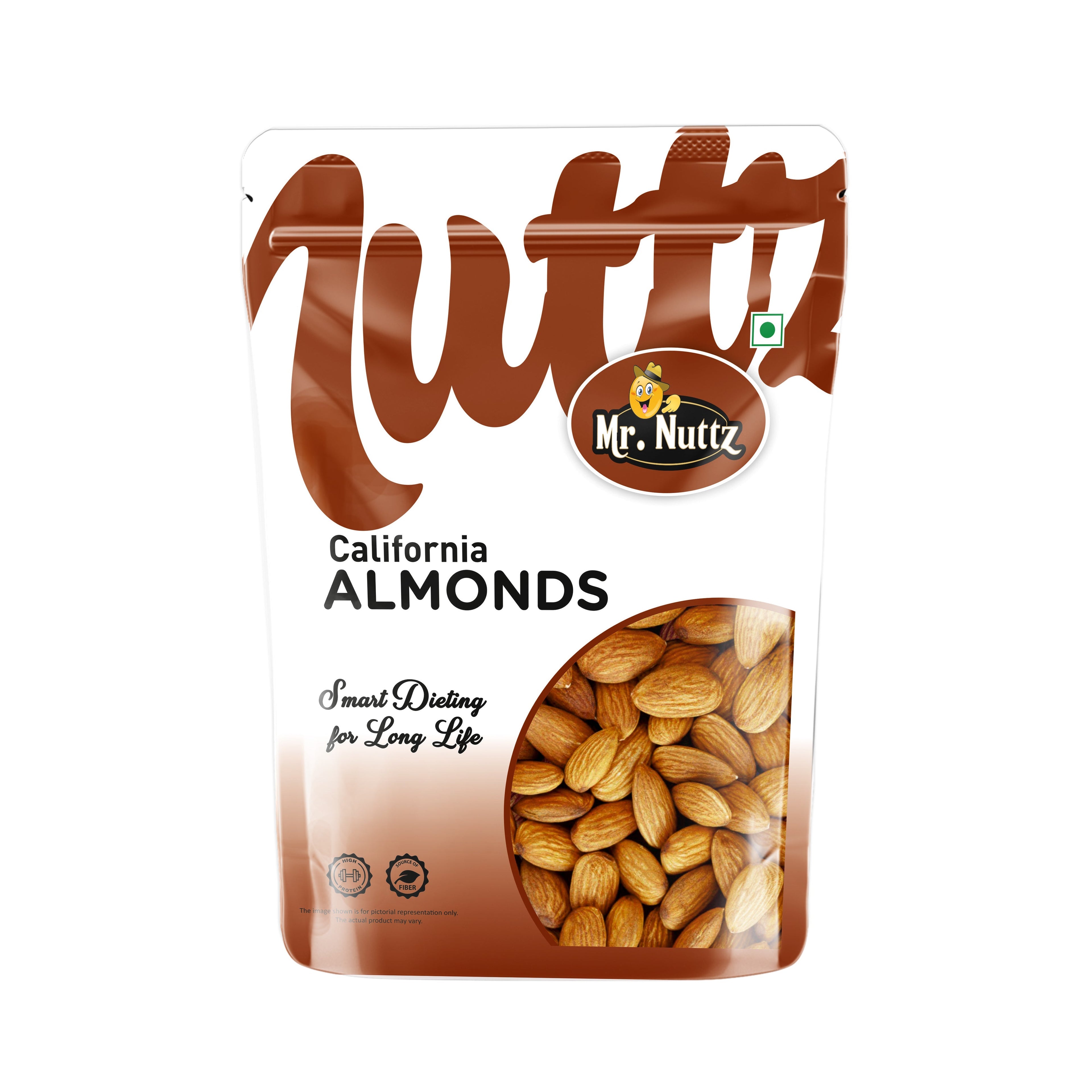 Mr. Nuttz California Almonds Pouch