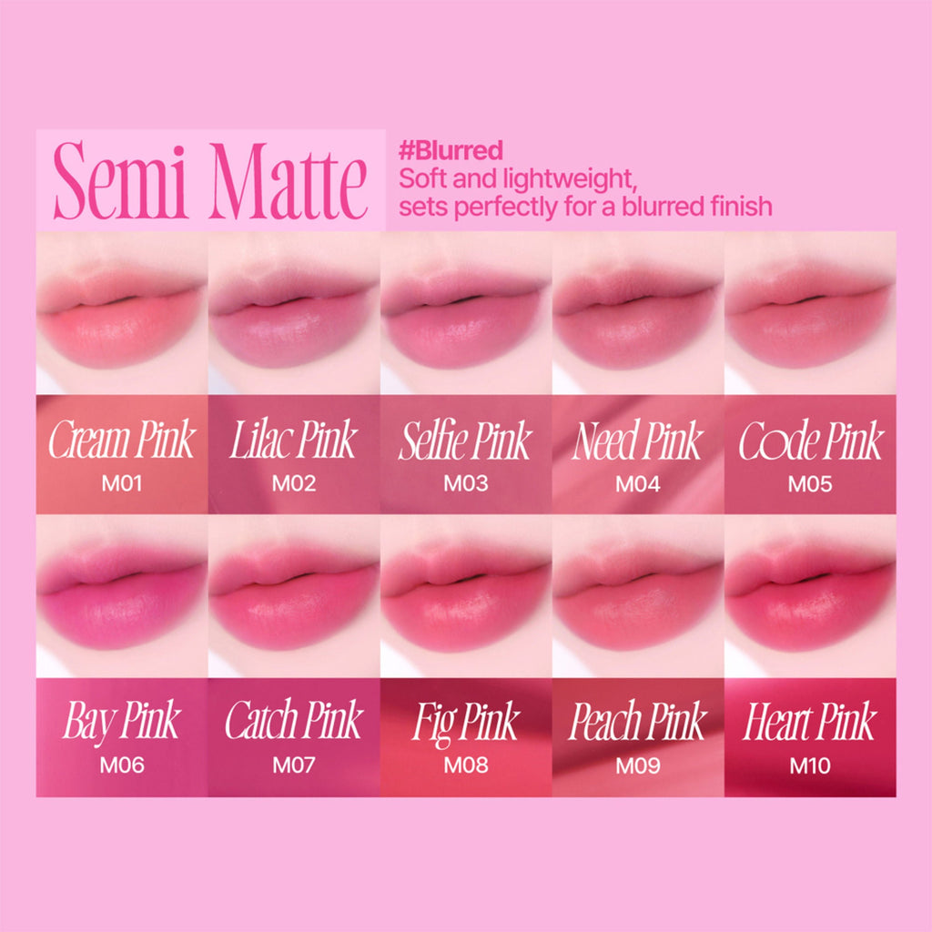 fwee Pink Obsession Stay-Fit Lip Tint - M02 Lilac Pink