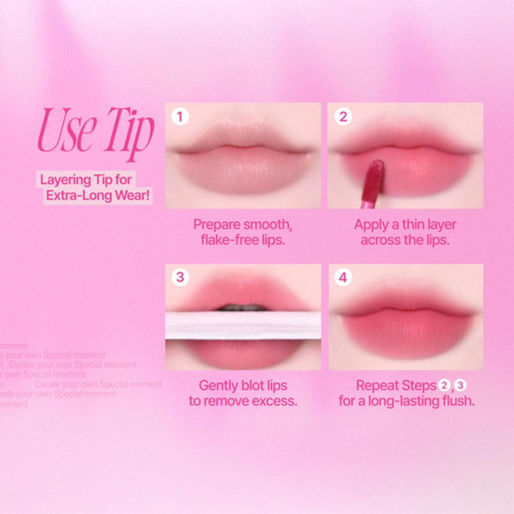 fwee Pink Obsession Stay-Fit Lip Tint - M10 Heart Pink