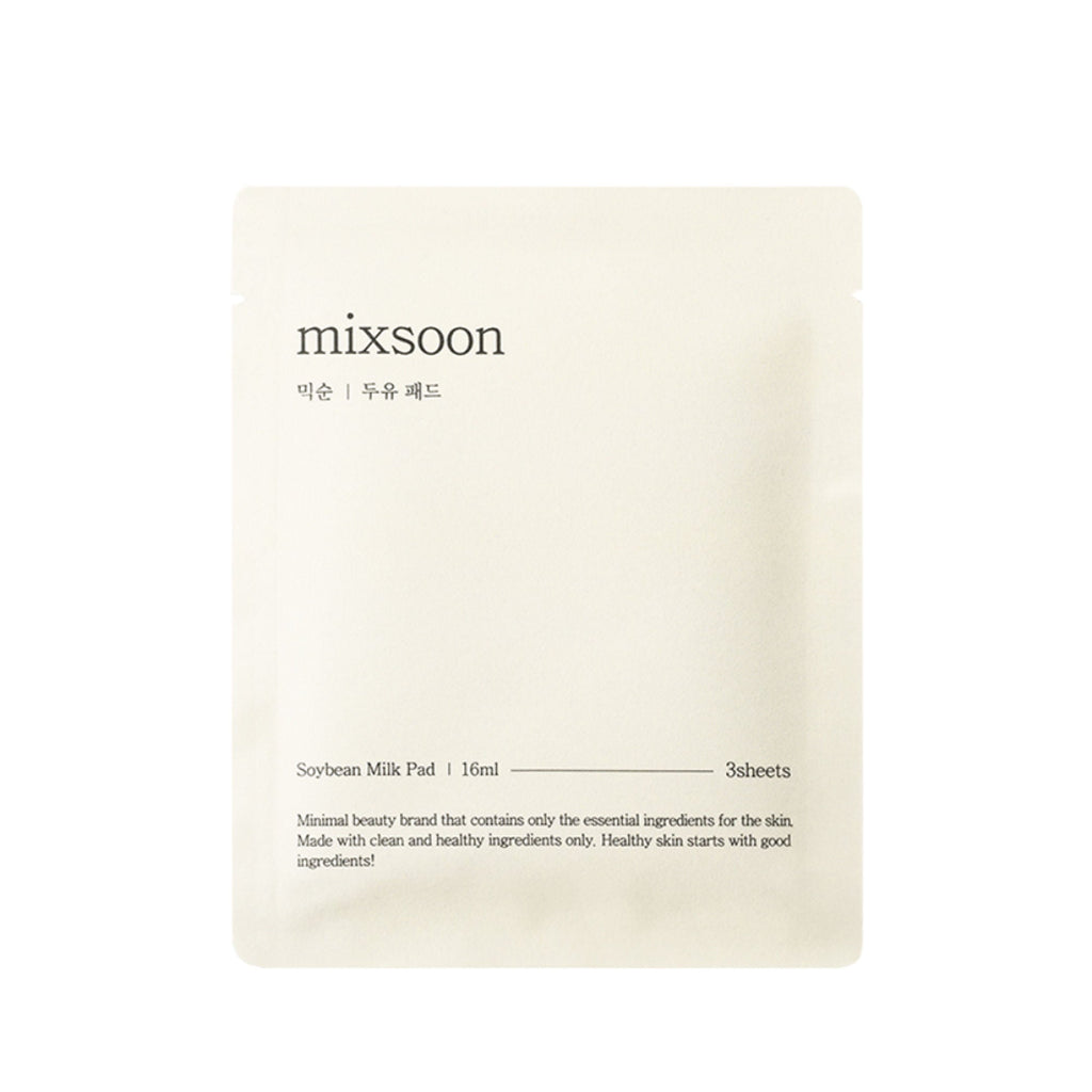 Mixsoon Soybean Milk Pad, Brightens & Deeply Hydrates Dry, Dull Skin with Fermented Soy