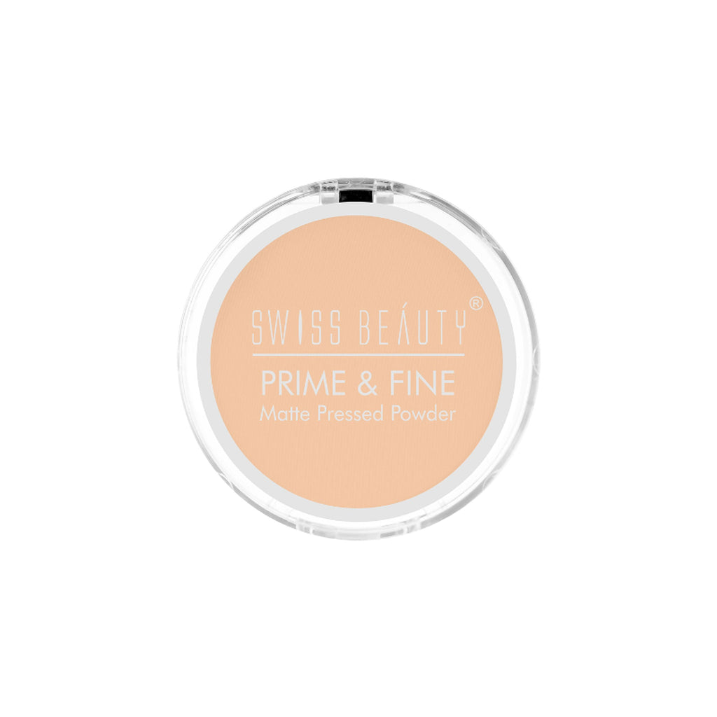 Swiss Beauty Prime & Fine Matte Pressed Powder - 2 Very Natural