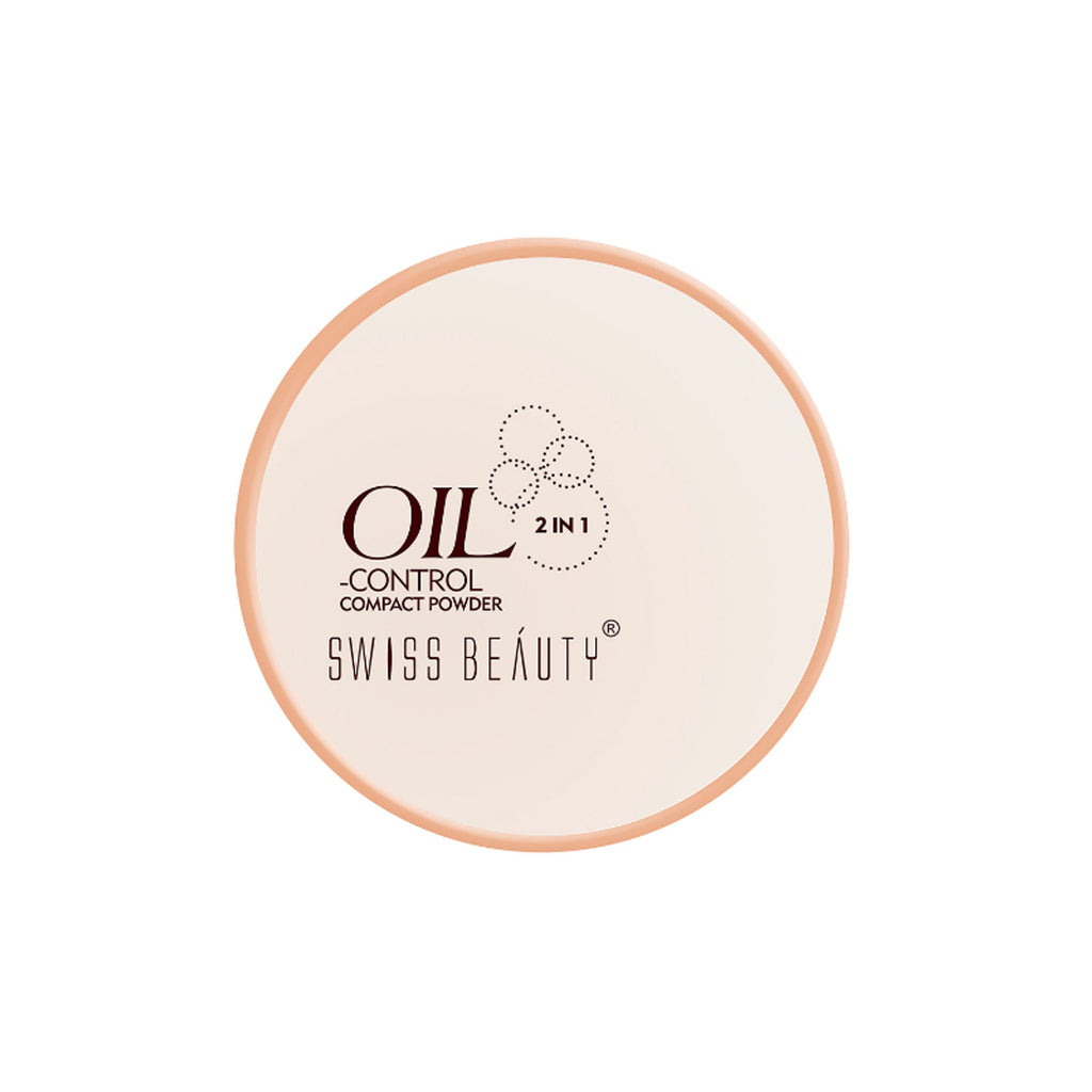 Swiss Beauty Oil Control Compact Powder - 04 Skin Beige