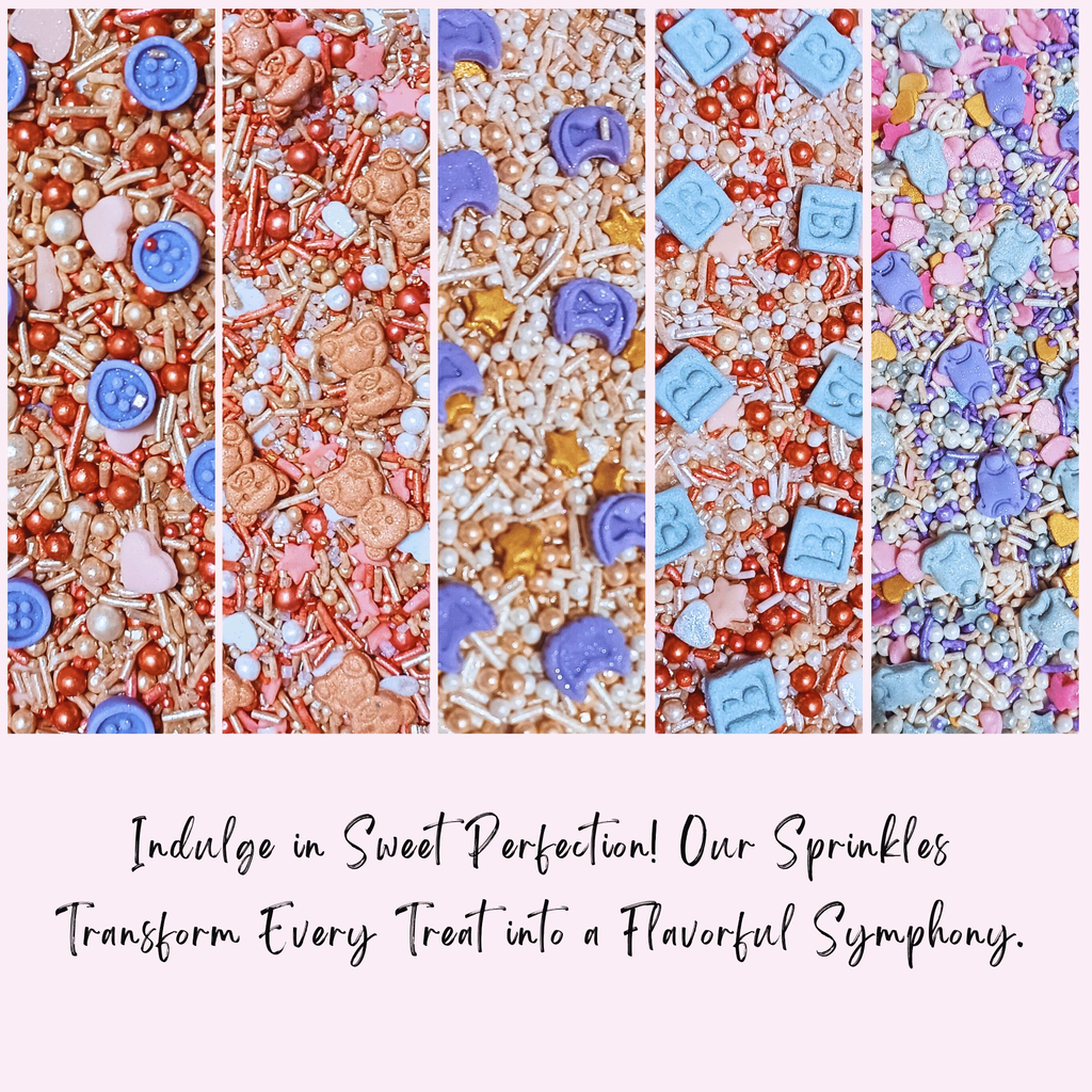 Confect Girls Baby Shower Sprinkles | Edible Sprinkles