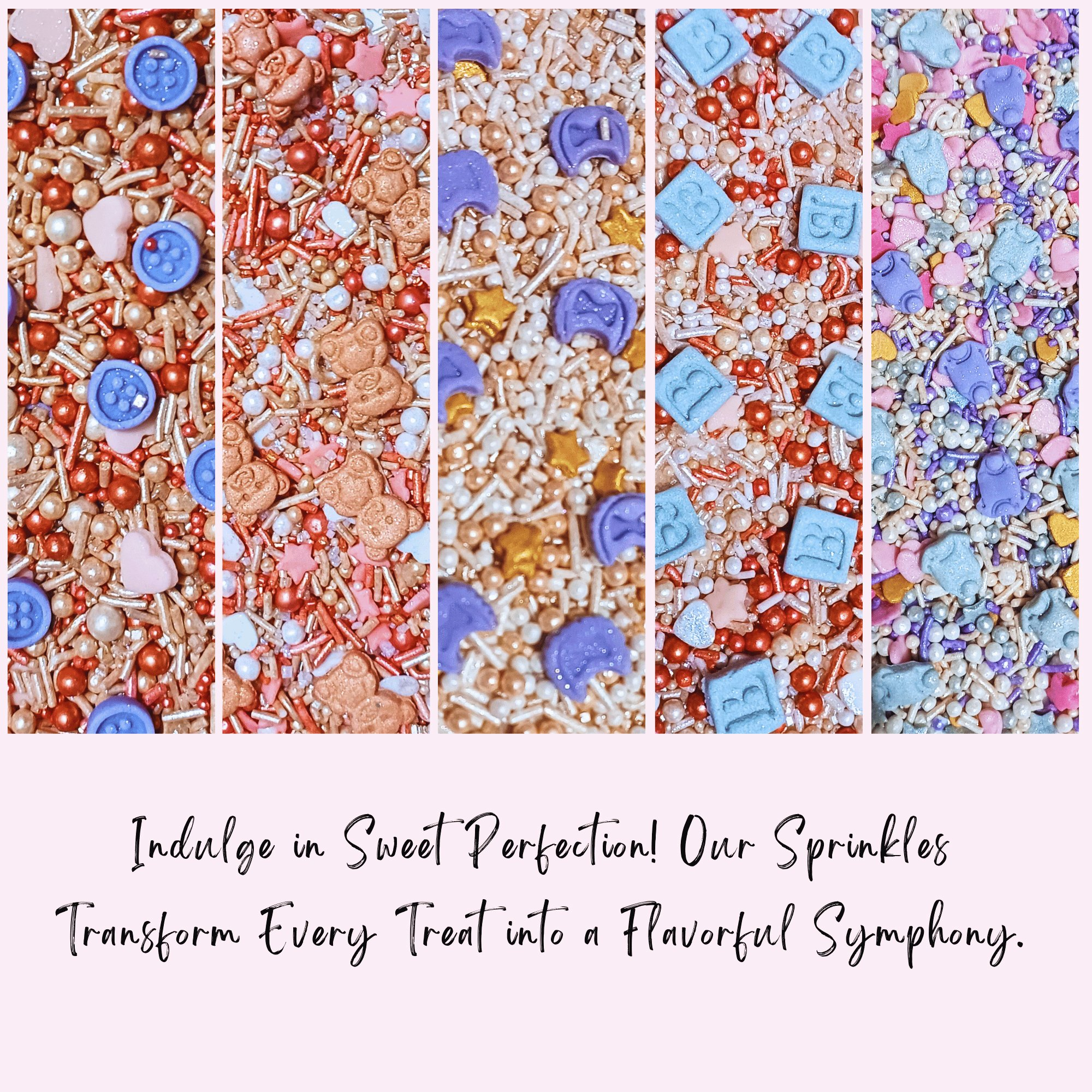 Confect Girls Baby Shower Sprinkles | Edible Sprinkles