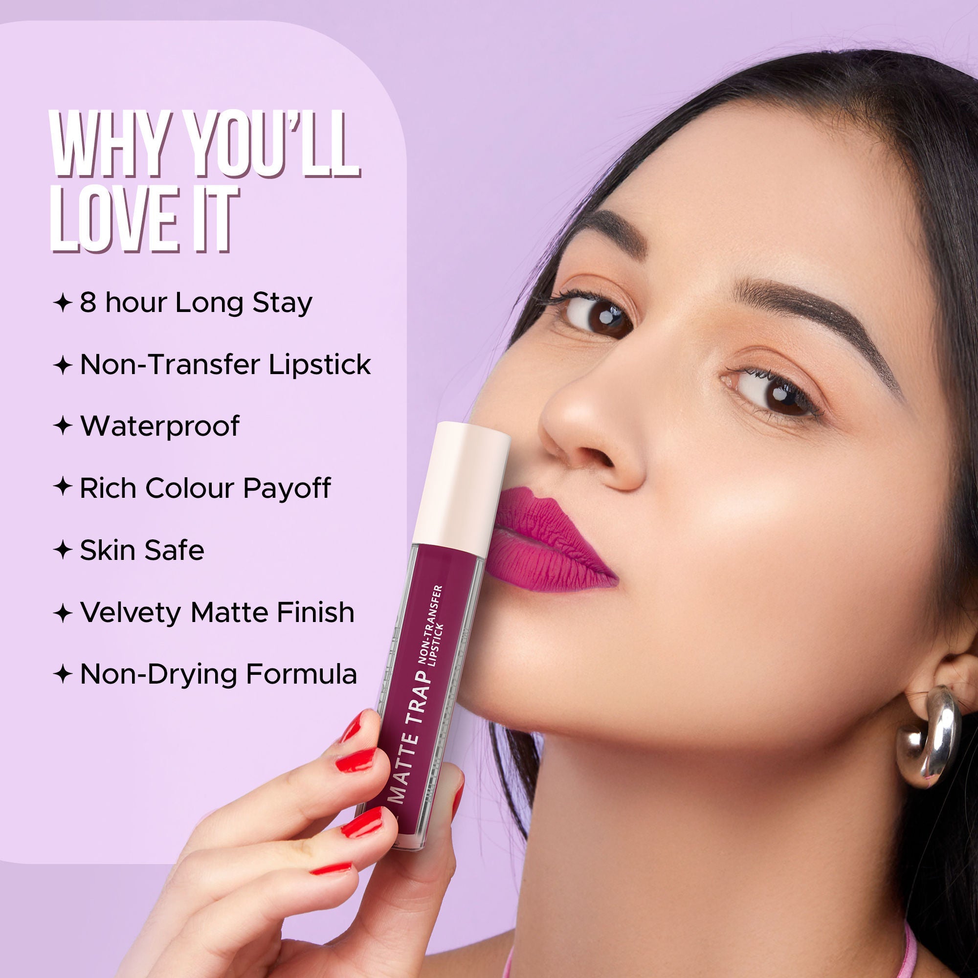 Hilary Rhoda Matte Trap Liquid Lipstick - Inspirer 15