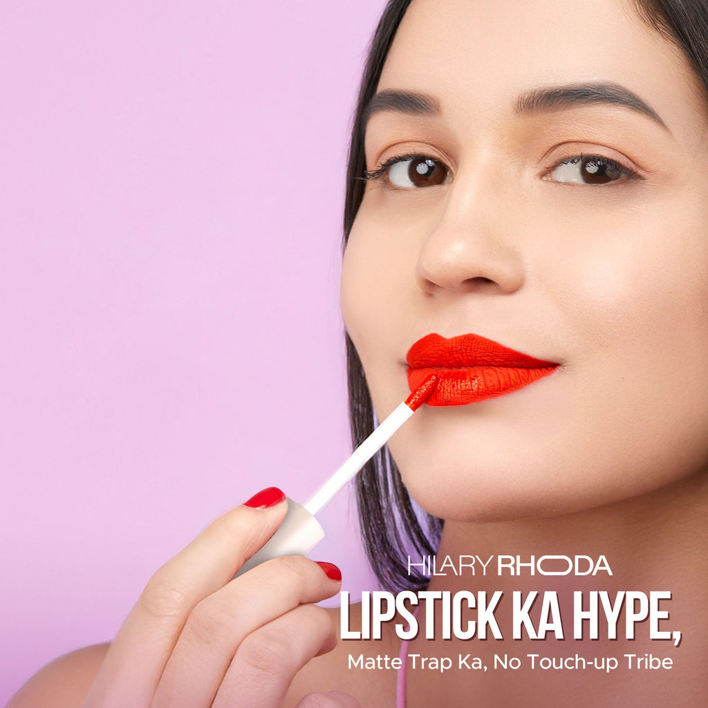 Hilary Rhoda Matte Trap Liquid Lipstick - Liberal Red 20