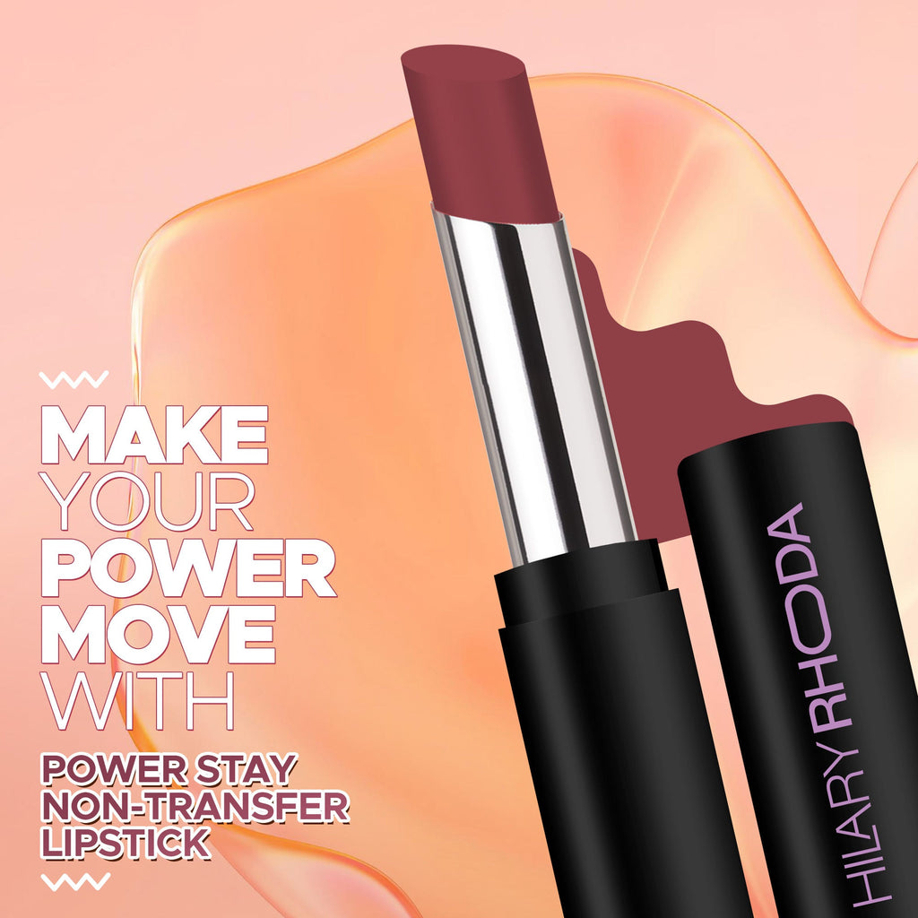 Hilary Rhoda Power Stay Non Transfer Lipstick - Rose Taupe 05