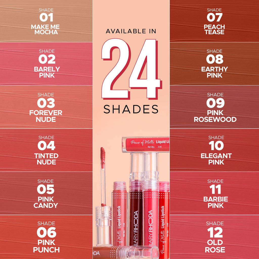 Hilary Rhoda Power Of Matte Liquid Lipstick - Make Me Mocha 01