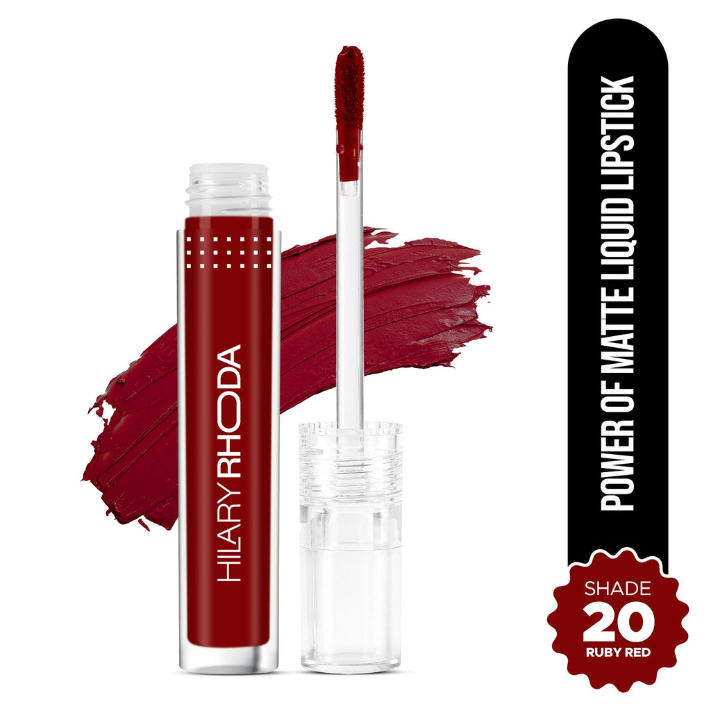 Hilary Rhoda Power Of Matte Liquid Lipstick - Ruby Red 20
