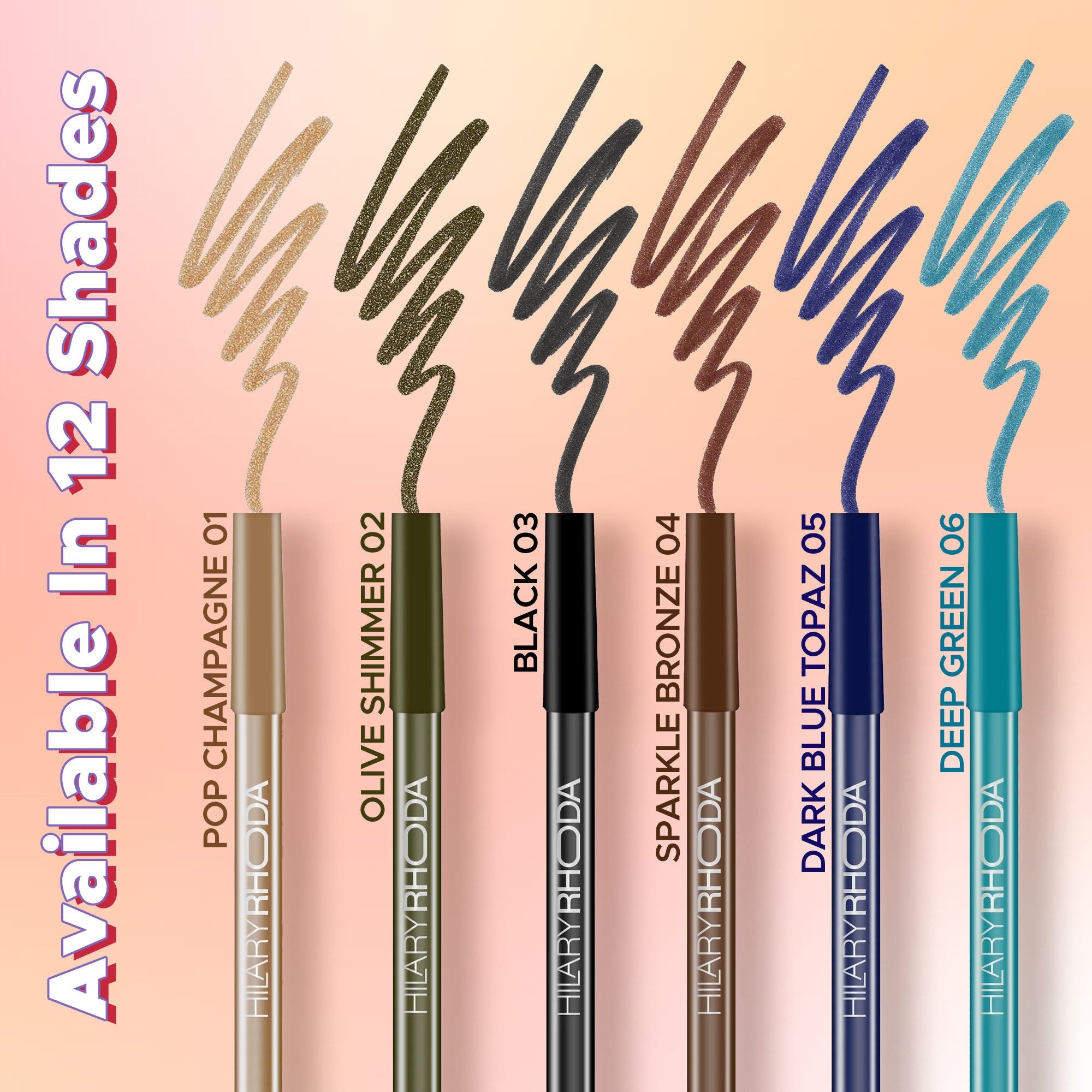 Hilary Rhoda Play N Blend Gel Eyeliner - Shimmer Brown 11