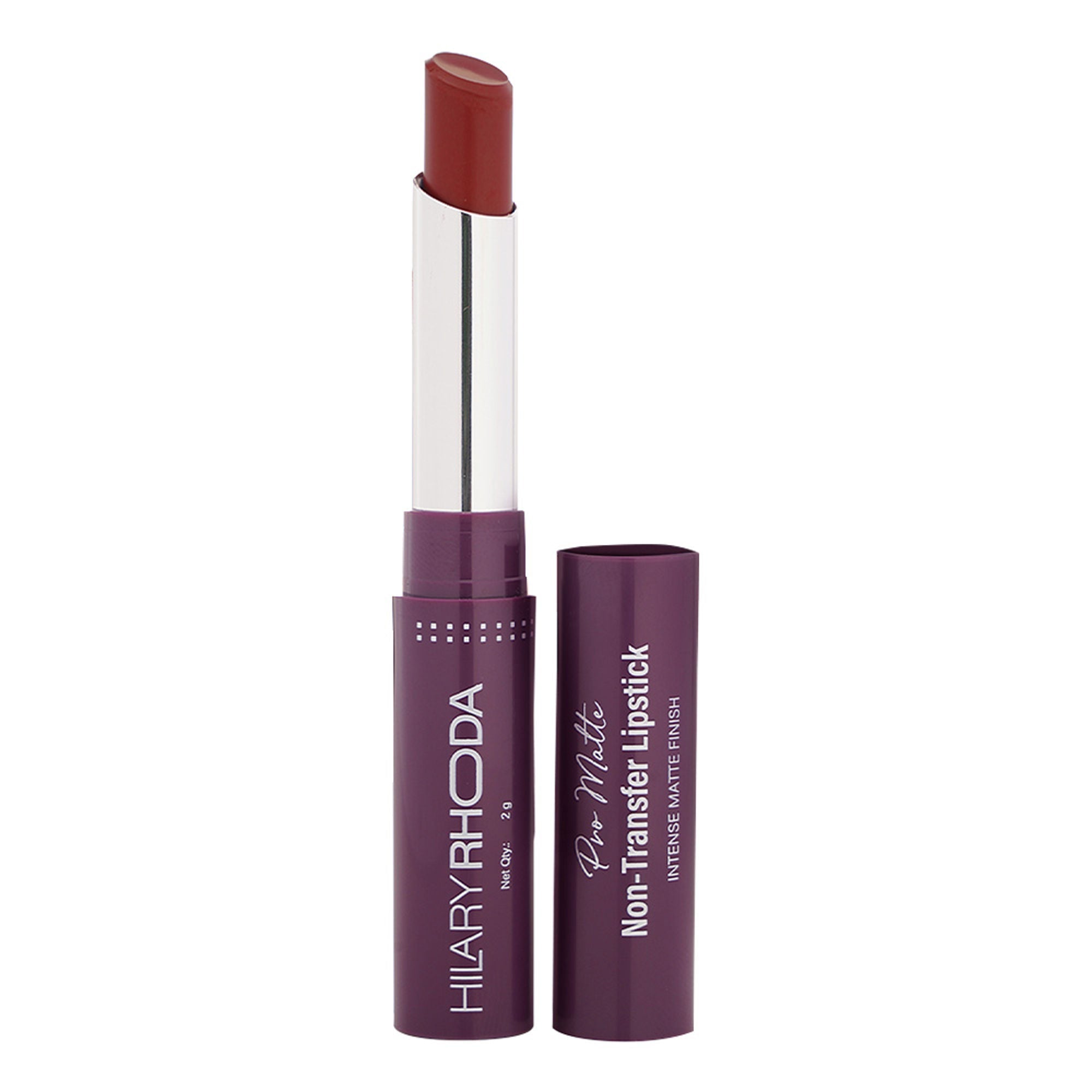 Hilary Rhoda Pro Matte Non-Transfer Waterproof Lipstick - Nude Rose 01
