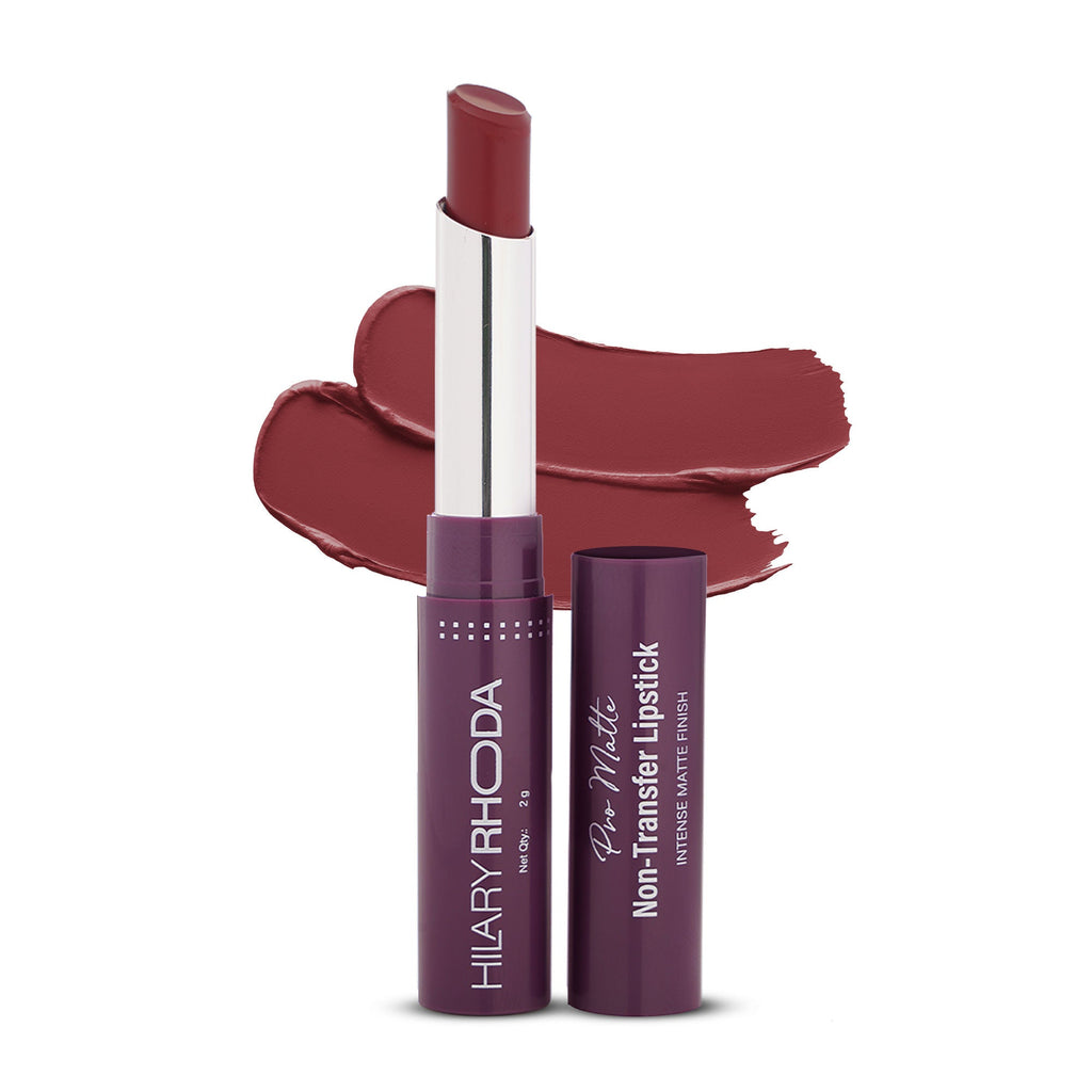 Hilary Rhoda Pro Matte Non-Transfer Waterproof Lipstick - Nude Pink 04