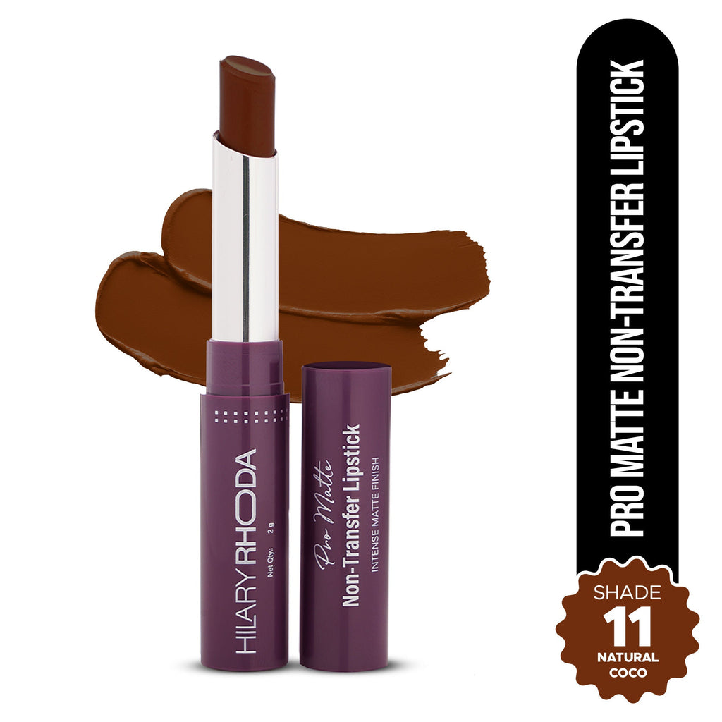 Hilary Rhoda Pro Matte Non-Transfer Waterproof Lipstick - Natural Coco 11