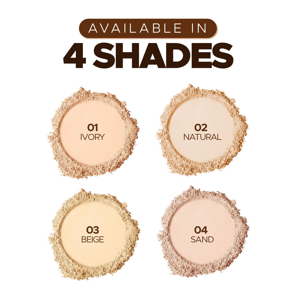 Hilary Rhoda HD High-Definition Matte Pressed Powder - My Ivory 01