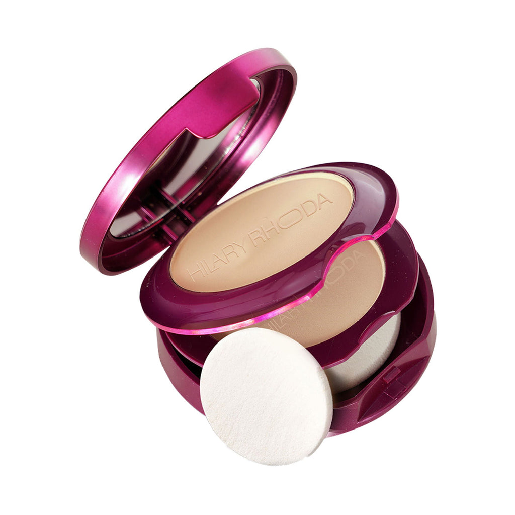 Hilary Rhoda HD High-Definition Matte Pressed Powder - Natural 02