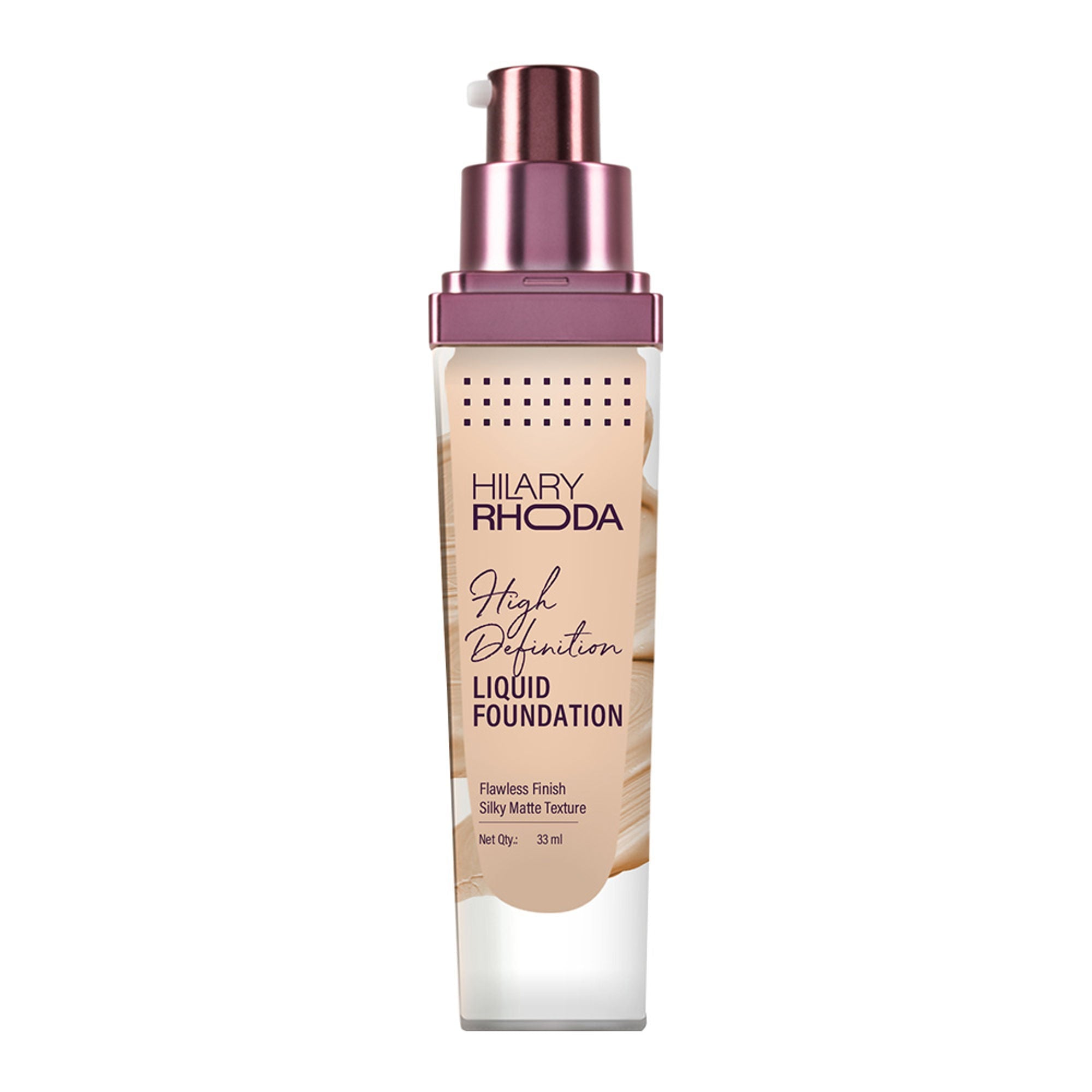 Hilary Rhoda Liquid High Definition Matte Foundation - Nude Beige 04