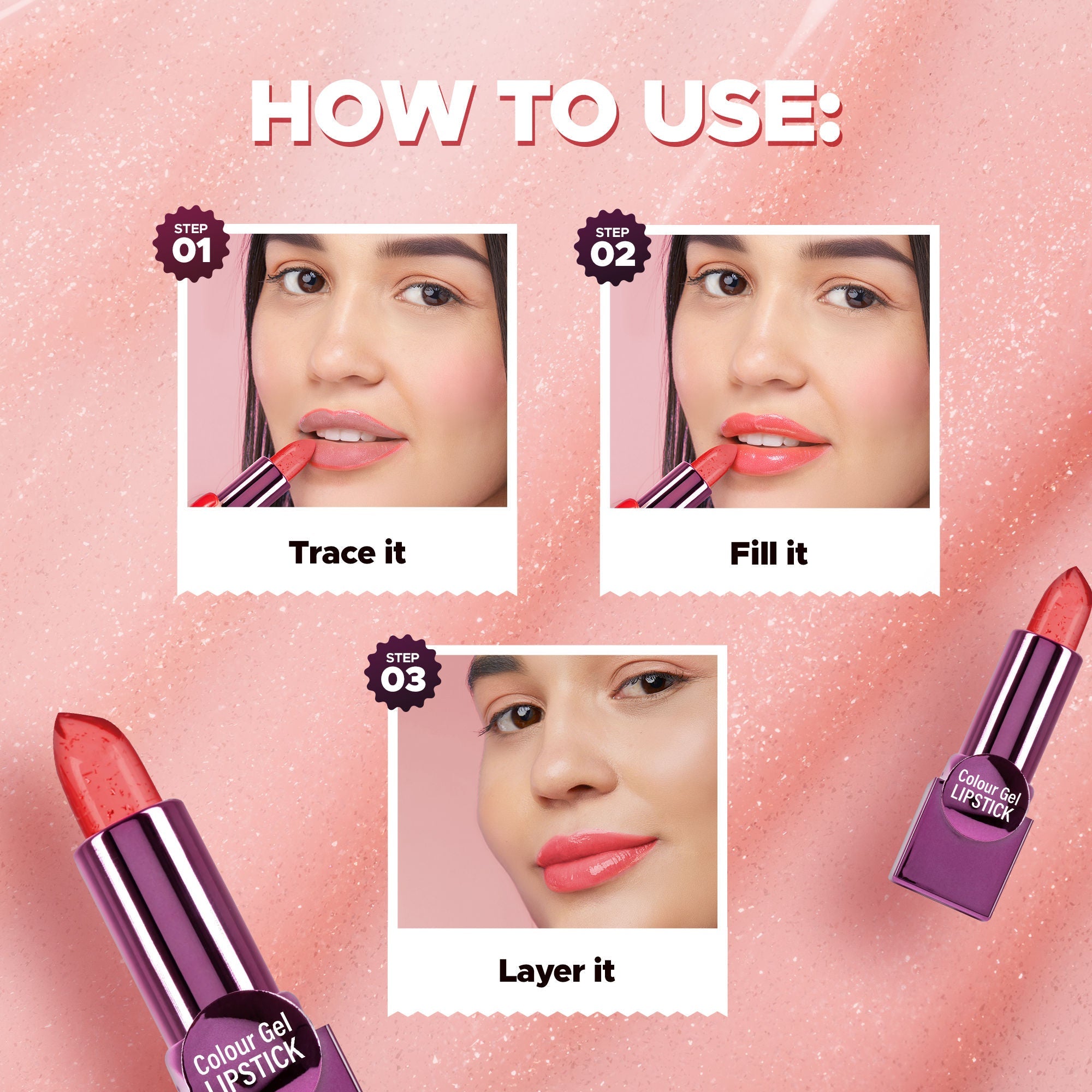Hilary Rhoda Colour Gel Lipstick - 3