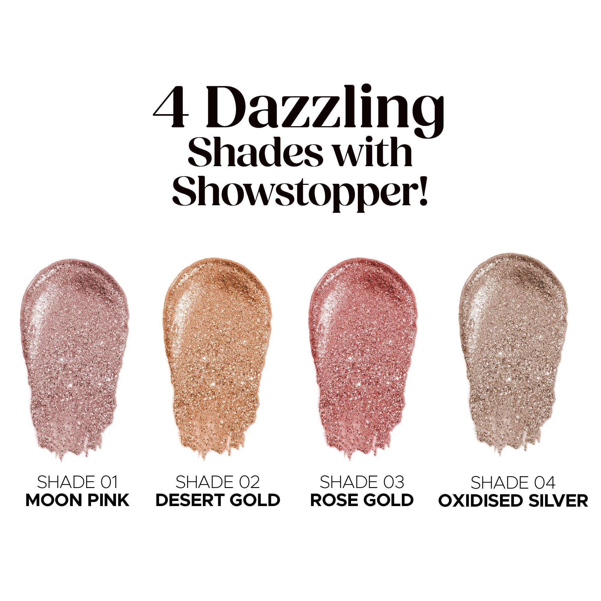 Hilary Rhoda Showstopper Liquid Eyeshadow - Oxidised Silver 04