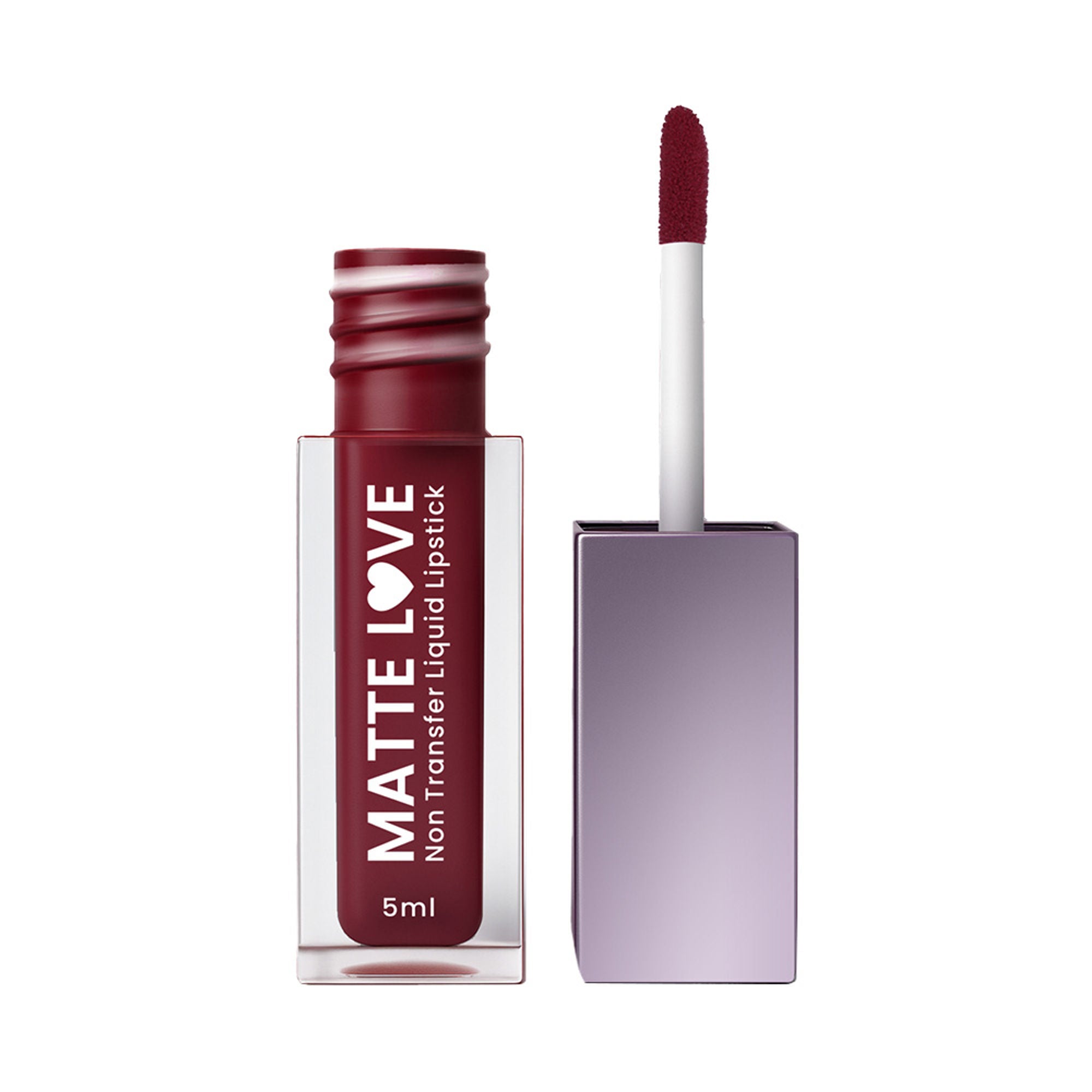 Hilary Rhoda Matte Love Non Transfer Liquid Lipstick - Burgandy Flush 24