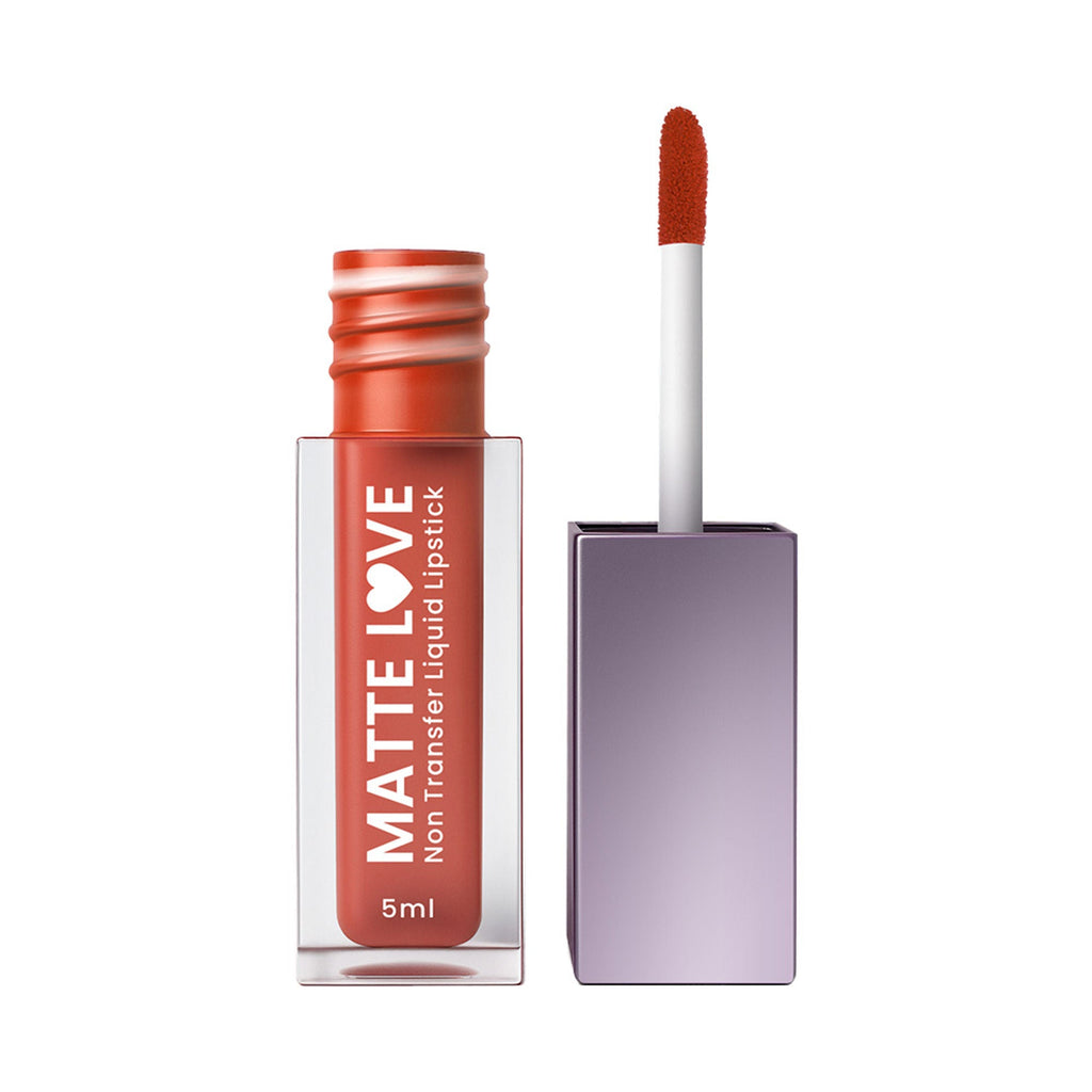 Hilary Rhoda Matte Love Non Transfer Liquid Lipstick - Dusty Brown 03
