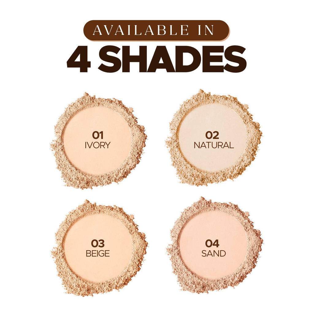 Hilary Rhoda Slay All Day Matte Compact - Beige 03