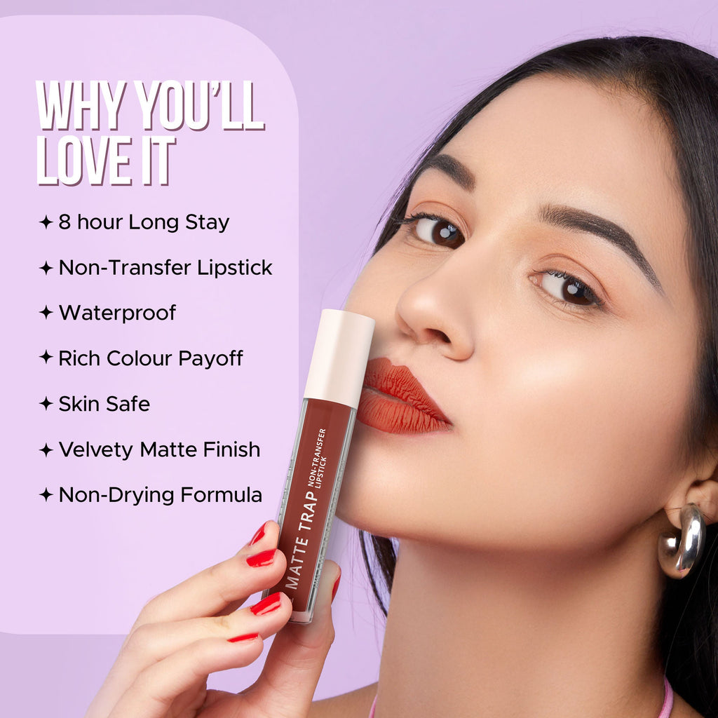 Hilary Rhoda Matte Trap Liquid Lipstick - Ping Me Up 13