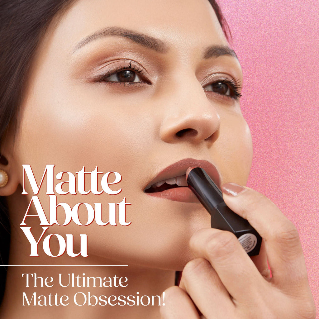 Hilary Rhoda Matte About You Lipstick - Hazel Hug 02