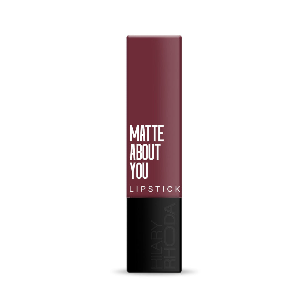 Hilary Rhoda Matte About You Lipstick - Divine Wine 09