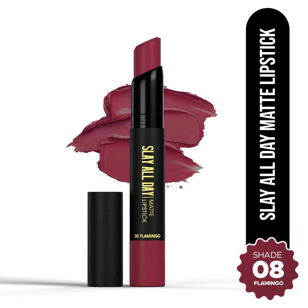 Hilary Rhoda Slay All Day Matte Lipstick - Flamingo 08