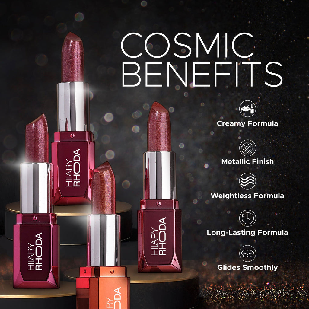 Hilary Rhoda Starlight Metallic Lipstick - Cosmic Candy 01