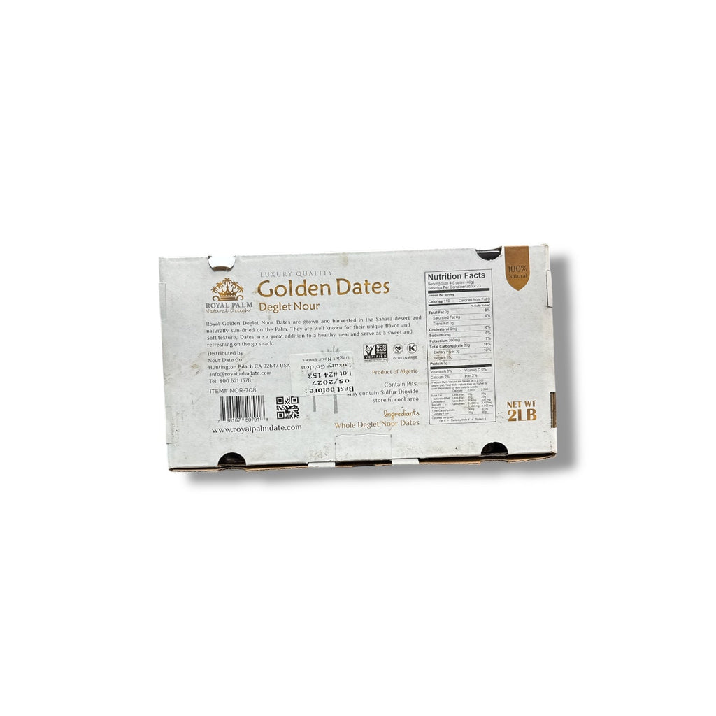 Market Golden Dates Deglet Nour