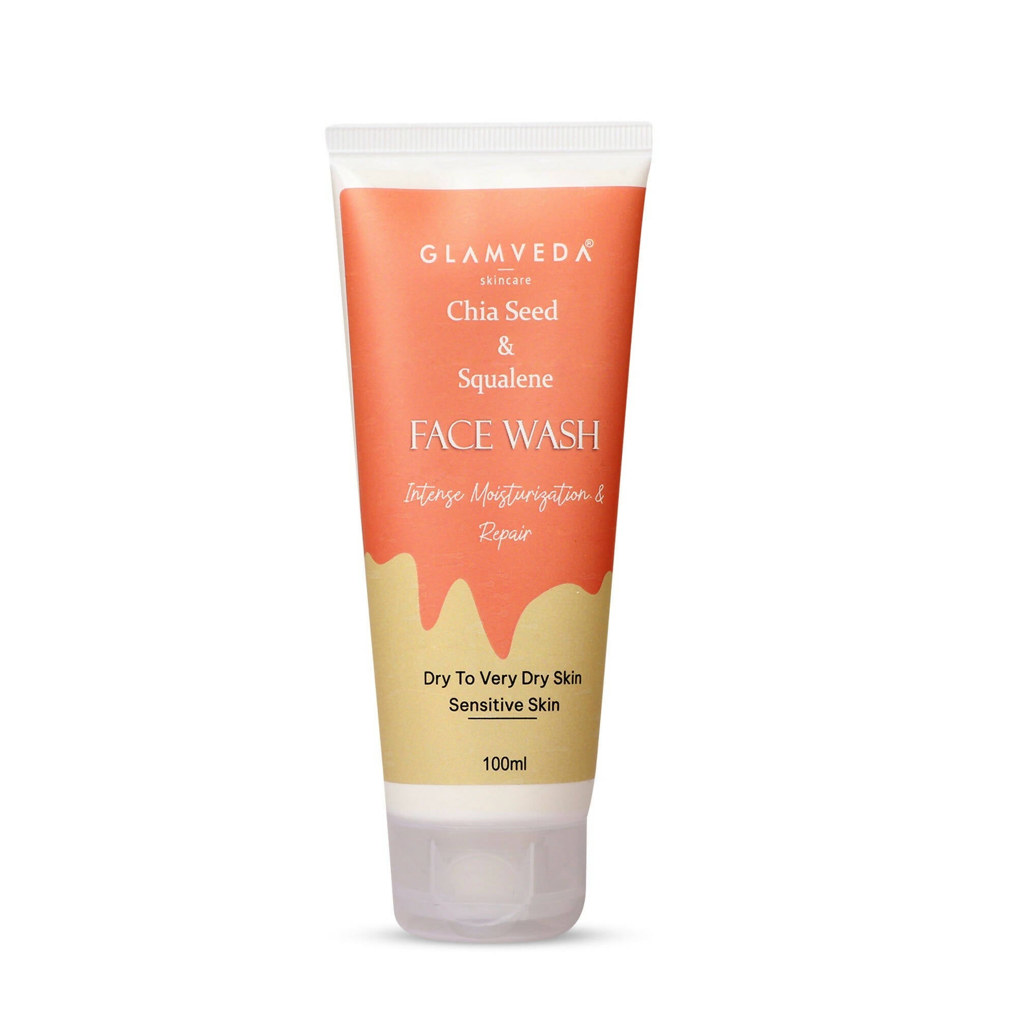 Glamveda Chia Seeds & Squalene Nourishing Face Wash