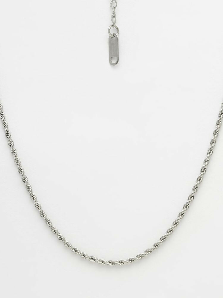 NVR Women German Silver Oxidised Chain