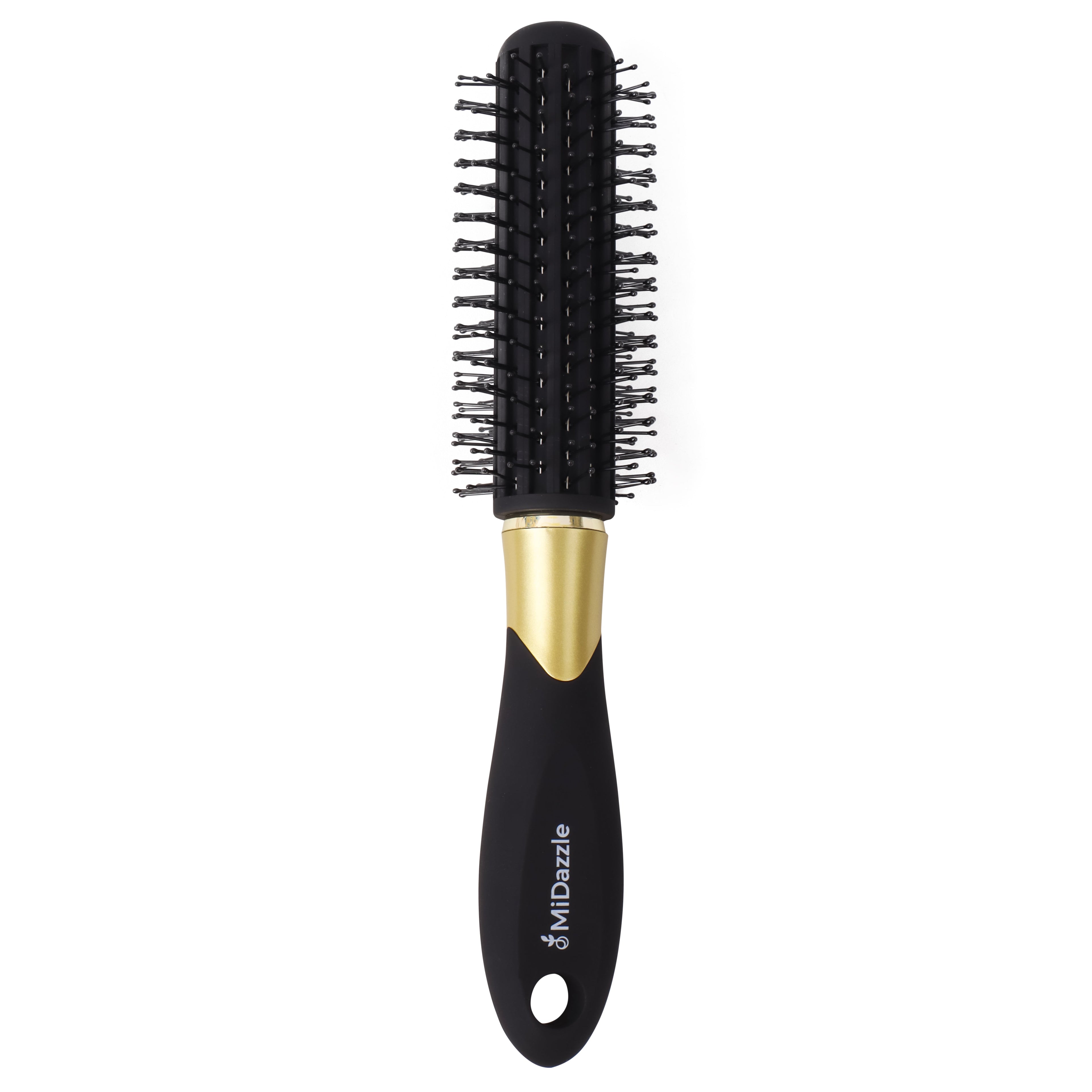 MiDazzle Hair Brush (Black & Gold) MIHB0031