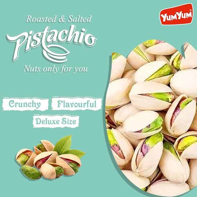 Yum Yum Roasted & Salted Pistachios Pouch