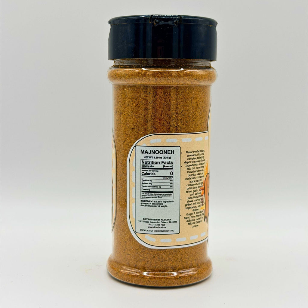 Majnooneh Authentic Spice Blend - 24 Natural Spices for Middle Eastern Dishes