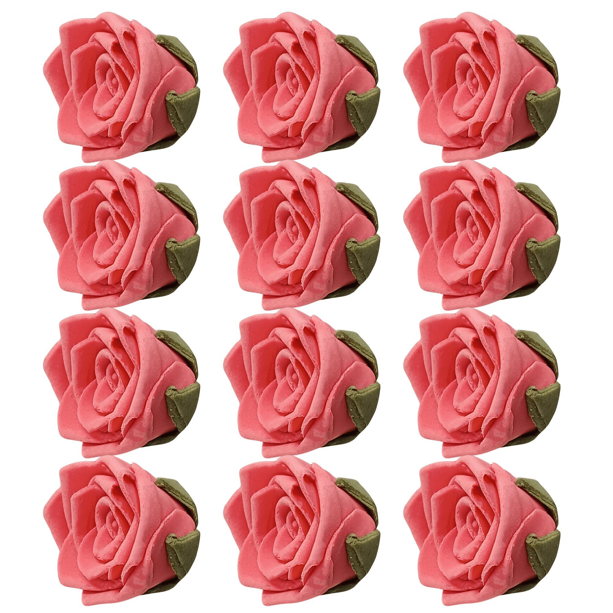 Confect Salmon Pink | Edible Sugar Roses Topper
