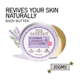 The Bare Bar Kashmiri Lavender Body Butter - Calming Body Cream With Shea And Mango Butters