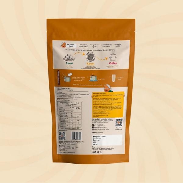 Sweet Karam Coffee Ragi Hot Chocolate Milk Mix