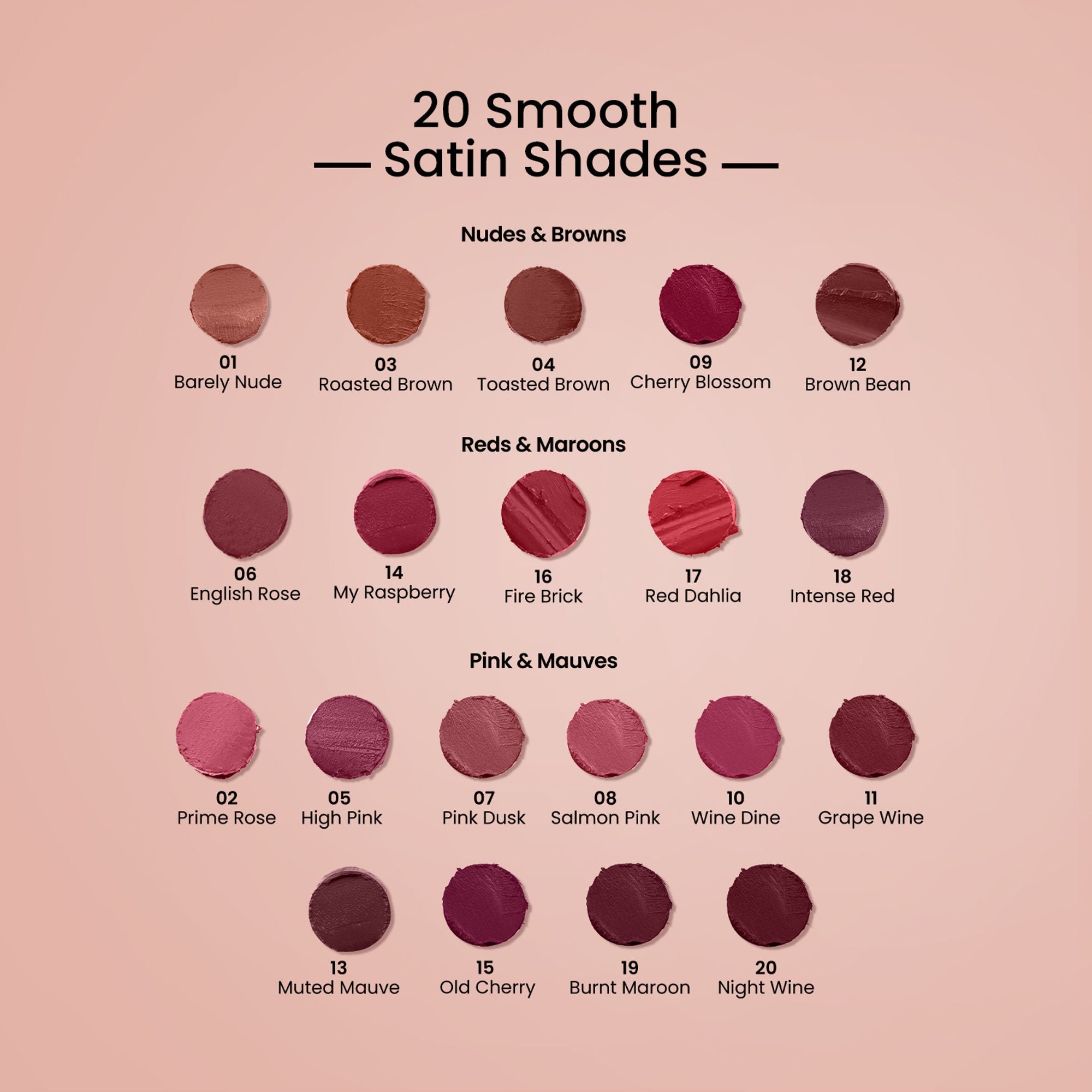 Swiss Beauty Satin Comfort Smooth Glide, Highly Pigmented , Ultra Hydrating Lipstick - 11 Wine Stain