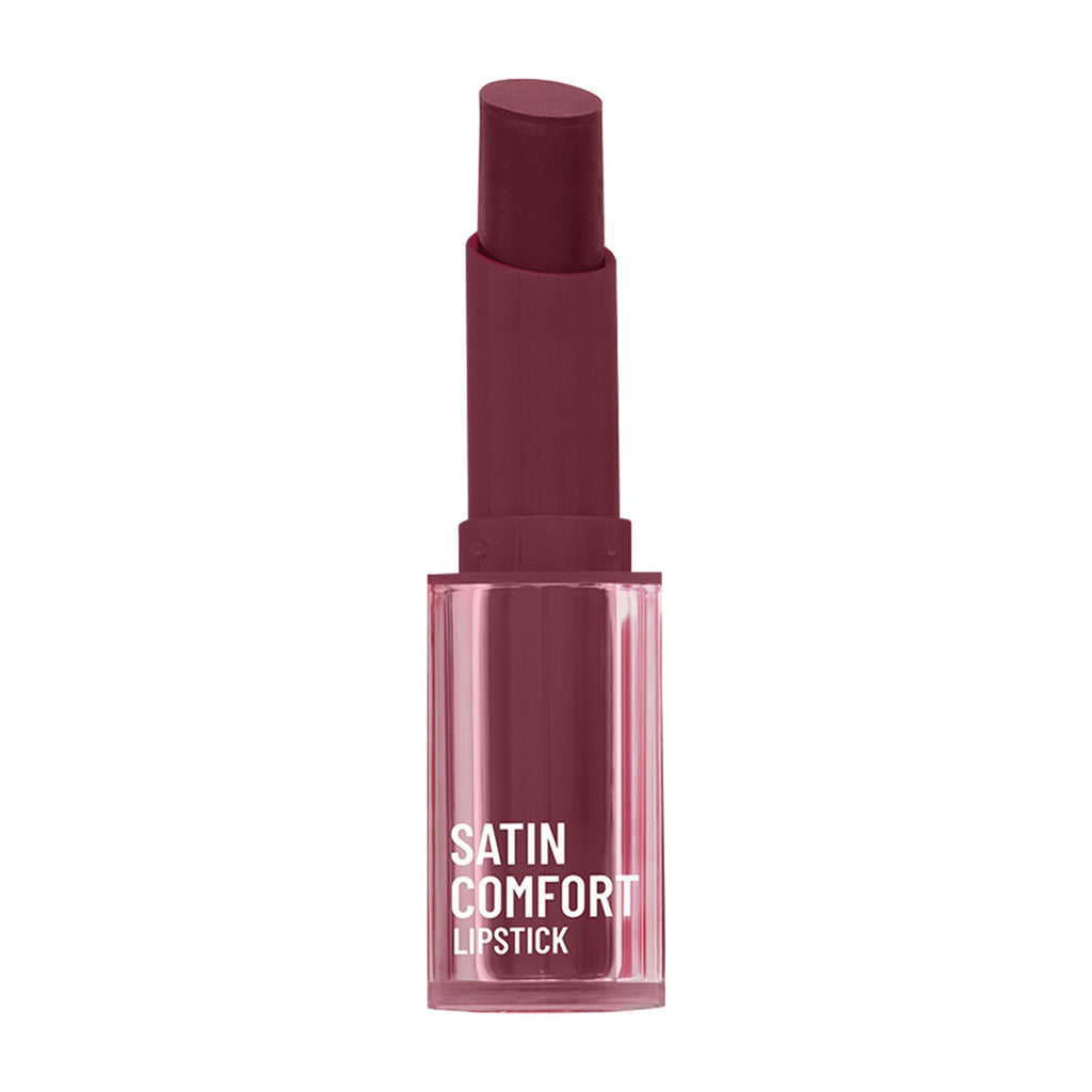 Swiss Beauty Satin Comfort Smooth Glide, Highly Pigmented , Ultra Hydrating Lipstick - 19 Burnt Maroon