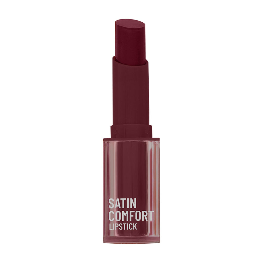 Swiss Beauty Satin Comfort Smooth Glide, Highly Pigmented , Ultra Hydrating Lipstick - 20 Night Wine