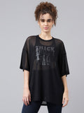 MKH Typography Printed Dri-FIT Relaxed Fit Sports T-shirt