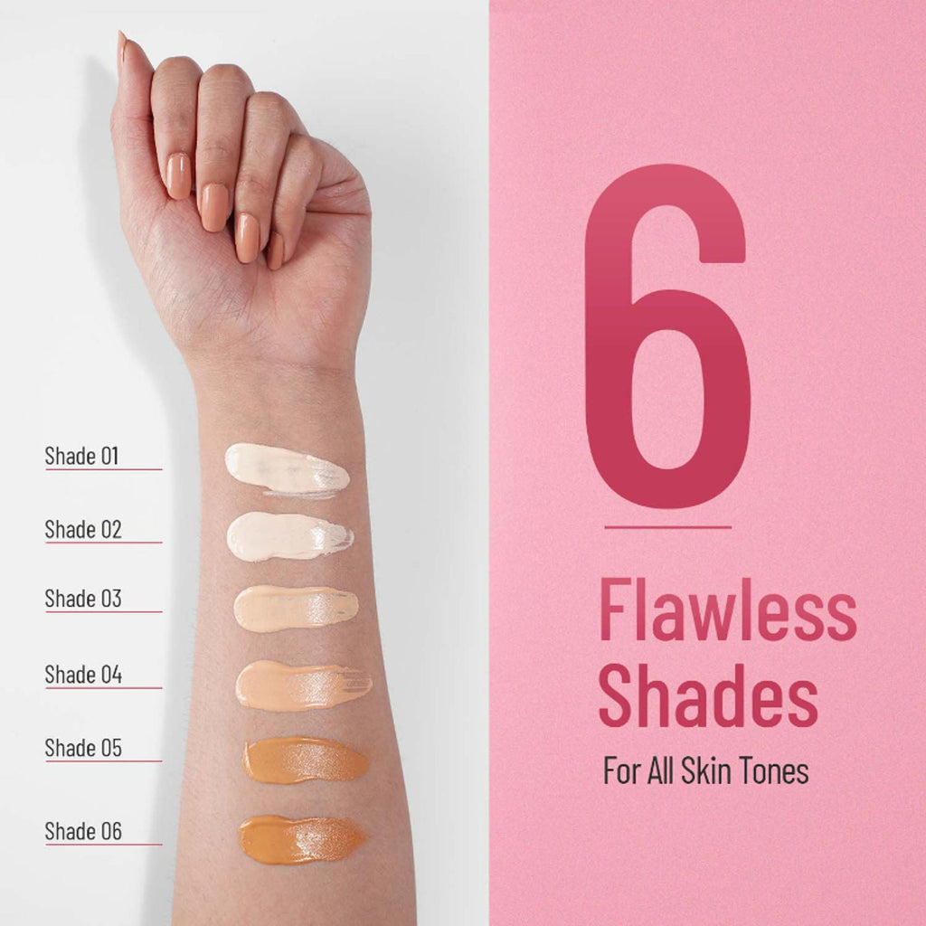 Swiss Beauty Shiny Pearl Water Drop Blemish Balm BB Foundation - 1