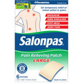 Salonpas® Large Pain Relieving Patches - 6 Count - Targeted Relief for Back & Shoulders