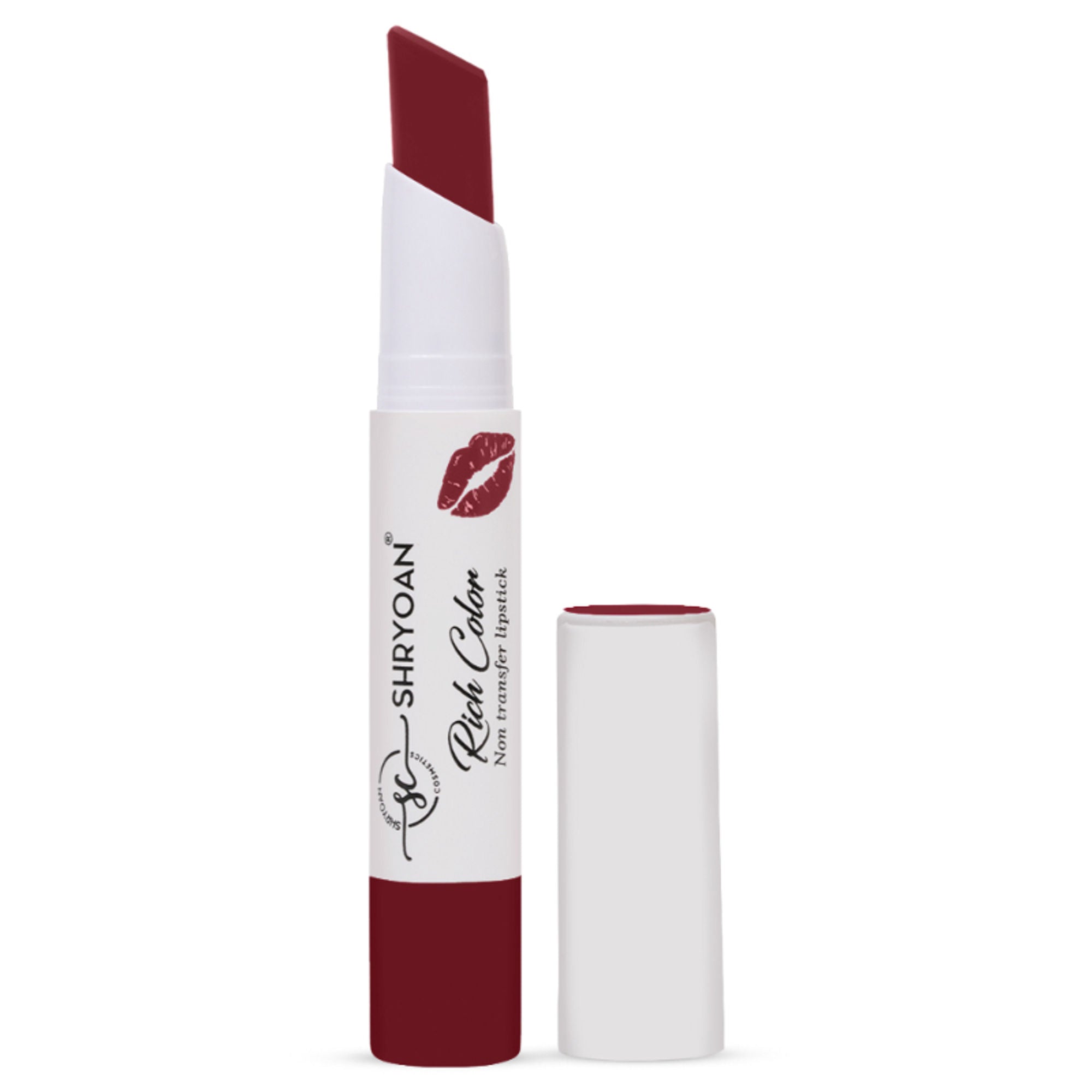 Shryoan Rich Color Non-Transfer Long Stay Creamy Lipstick - Grape Fruit 15 - Grape Fruit - 15